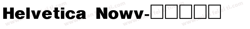 Helvetica Nowv字体转换